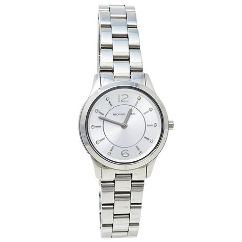 michael kors uhr runway mk6610|Petite Runway Silver.